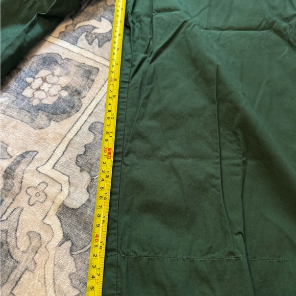 Uniqlo x Marimekko Green Wide-Leg Pants with Floral Cuffs - Picture 3 of 9